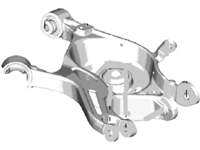 Lower control arm under the rear right spring, Ford Fusion mk5 13-20 AWD