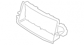 Upper radiator deflector Ford Explorer 20-