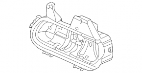 Door handle mechanism rear right Volkswagen ID.4 21-23