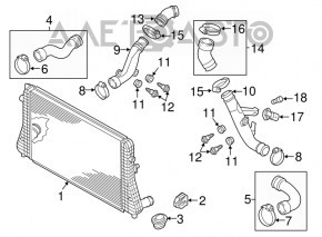 Intercooler VW Beetle 12-16 2.0T