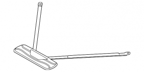 Rear underbody strut BMW 4 F32/36 14-20 Coupe, Gran Coupe
