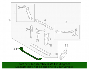 Subaru WRX 15-21 TV lower bar