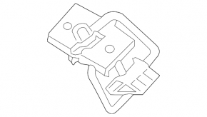 BMW i3 14-21 hood release handle with bracket