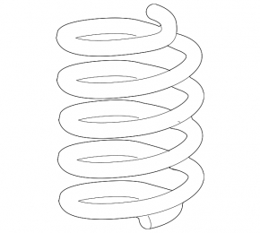 Front left spring Honda HR-V 16-22
