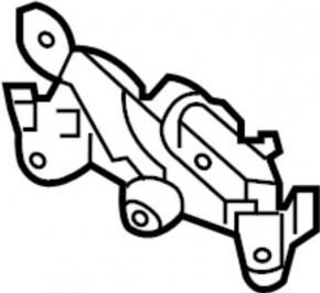 Infiniti QX30 17- hood lock with sensor