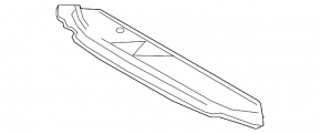 Front bumper guard for Audi A4 B9 19
