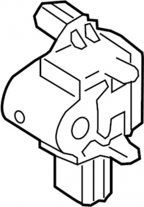 Airbag sensor center left Nissan Leaf 11-17