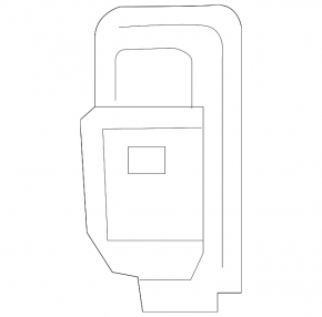 Parking button Mercedes C-class W205 15-21