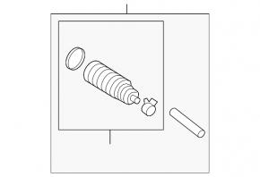 Steering rod right Lincoln Nautilus 19-23 CTR