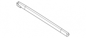 Glass seal inside front right door Mazda CX-30 20-