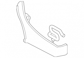 Left tailgate position sensor for Land Rover Range Rover 13-21