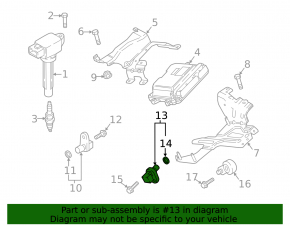 Camshaft Position Sensor Mazda CX-5 17-