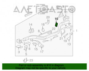 Tesla Model X 16-21 Right Front Engine Bracket