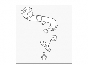 Engine oil filler neck Subaru Impreza WRX GH 08-14 2.5T