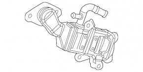 Lexus UX250h UX300h 19-26 EGR Valve Cooler