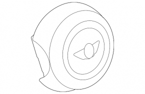 Airbag in steering wheel driver Mini Cooper Countryman R60 10-16