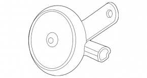 Low signal Honda CRV 12-16 with bracket, dented