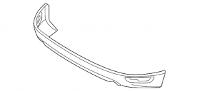 Volvo XC60 10-17 rear bumper lip for parking sensors
