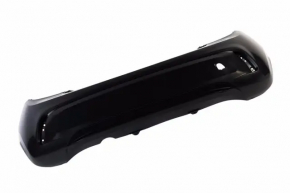 Rear bumper, bare, Chevrolet Spark 16-22, without parking sensors.
