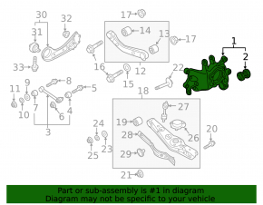 Rear right axle Hyundai Tucson 16-21 AWD