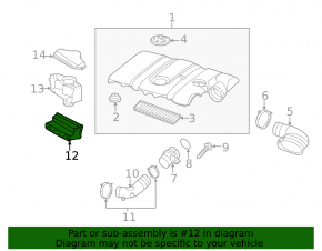 Air intake front part VW Beetle 12-19 2.5