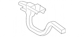 Right trunk lid hinge for Lexus GS 13-19
