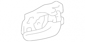 Lexus RX300 98-00 Outer Front Left Door Handle