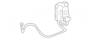 Lexus RZ300e RZ450e 23-25 Charging Port Lock