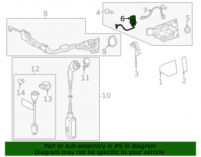Lexus RZ300e RZ450e 23-25 Charging Port Lock