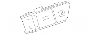 Toyota Prius 50 Prime 17-22 Mode Switch Buttons