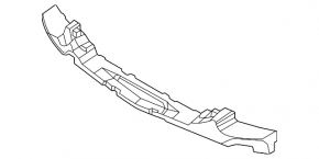 Genesis GV70 22-26 Sport Front Bumper Absorber