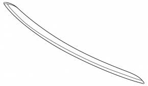 Kia K5 2021-2024 trunk lid spoiler
