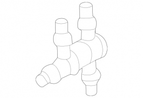 Mercedes GLC 16-22 Cooling System Valve Tee