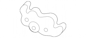 Ventilation shield left small Ford Escape MK4 20-
