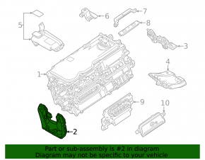 Toyota Highlander 20-25 Front Inverter Bracket