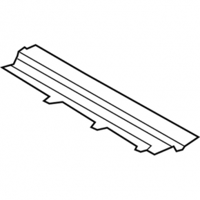 Lower central radiator deflector Ford Edge 19-24 2.0T, 2.7T