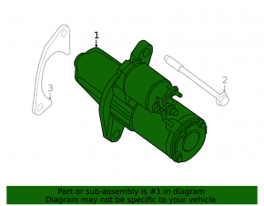 Starter Nissan Pathfinder 13-20 hybrid