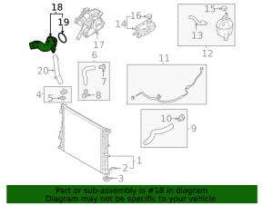 Thermostat housing Kia K5 21-24 1.6T metal