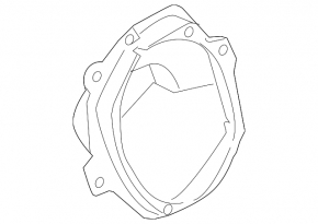 Front left door speaker housing Nissan Murano z50 03-08