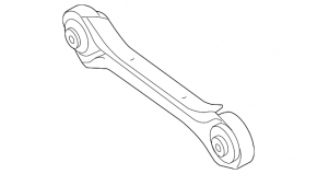 Rear left transverse control arm rear BMW 3 F30 12-18 rusty