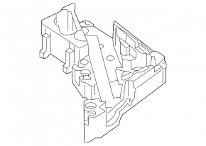 Foam plastic for jack Audi Q7 4L 10-15