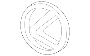 Lexus IS250 IS300 IS350 06-13 Front Grille Emblem