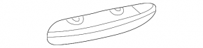 Front bumper mount left VW Tiguan 18-20