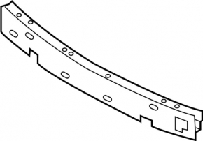 Front Bumper Absorber Infiniti QX50 19-20