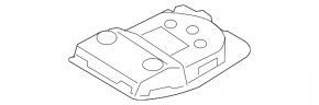 Front light Lexus IS250 IS300 IS350 06-13 gray, under the sunroof, scratches, the lid opens poorly