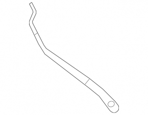 Wiper arm right Hyundai Veloster 12-17