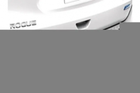 Nissan Rogue 17-20 chrome rear bumper trim