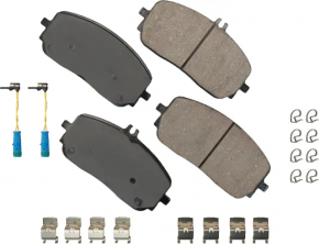 Front brake pads, 4 pcs., set, G-class W463, 19-15.5 mm