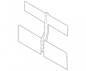Radiator blinds Ford Focus mk3 15-18 2.0 rest, set