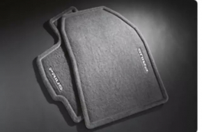 Set of mats Toyota Prius 30 10-15 cloth gray, for dry cleaning